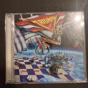 Triumph Just a Game Music CD Pre-owned Tested Hard Rock Heavy Metal